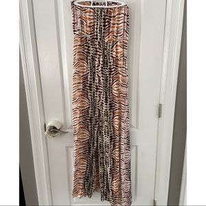 Parker animal print maxi dress